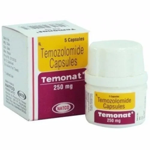 Buy Temonat 250mg Capsule (Temozolomide 250mg Capsules) - Natco